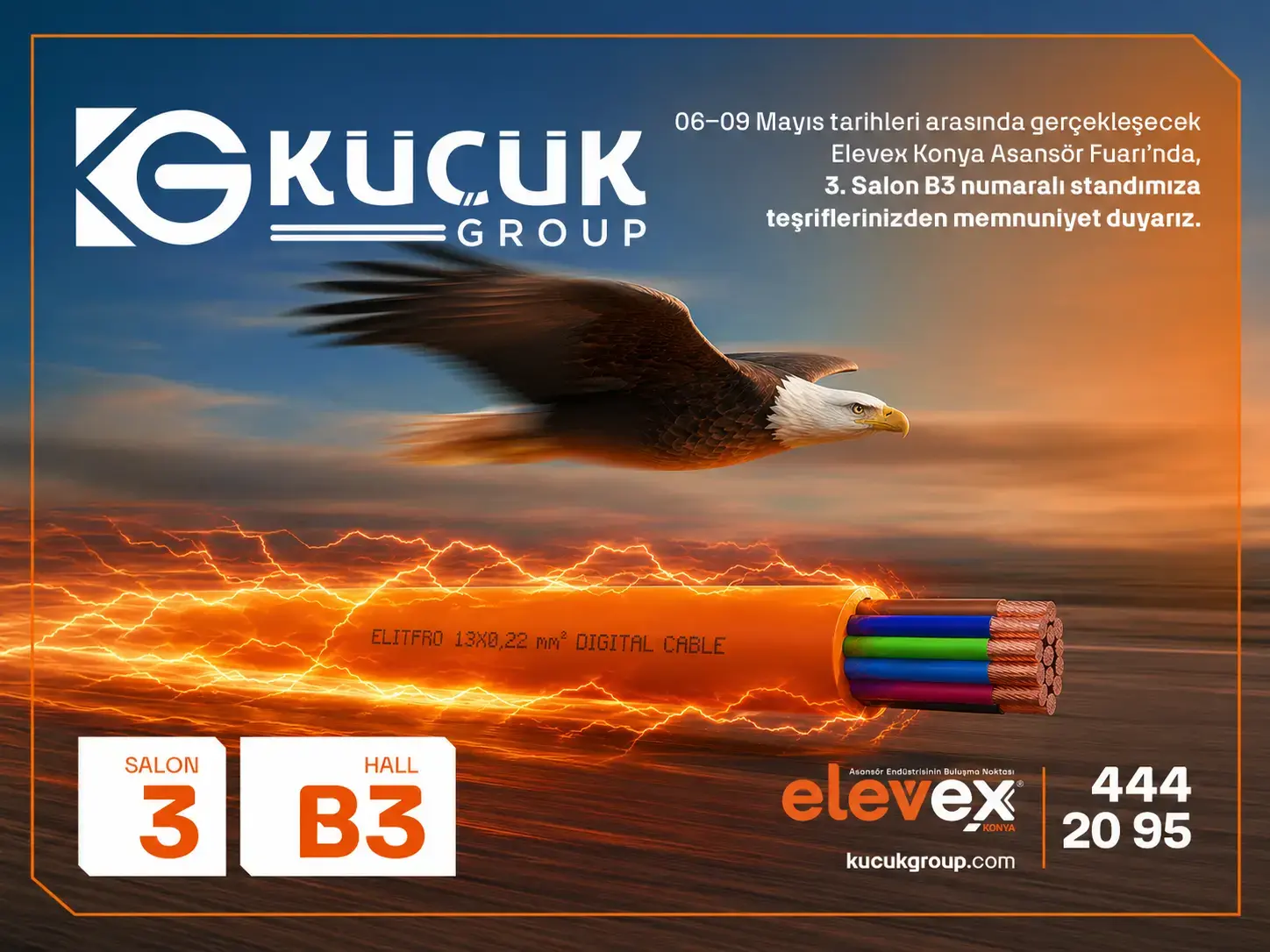 Küçük Group, Elevex Konya Asansör Fuarı’nda Yerini Alıyor